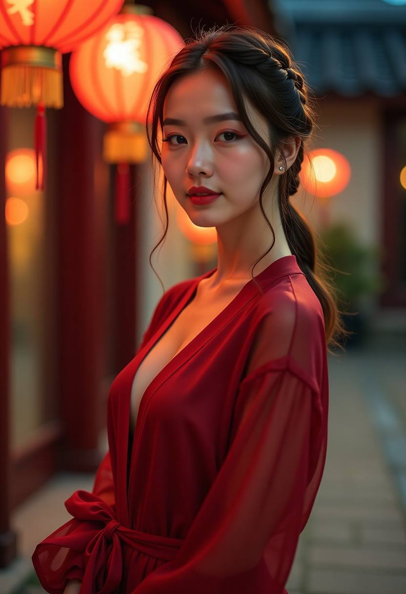 白大褂下的晨光